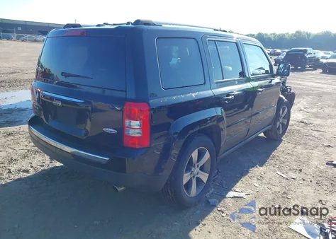 2017 Jeep Patriot High Altitude 4X4 from USA, damaged, VIN 1C4NJRFB0HD109675